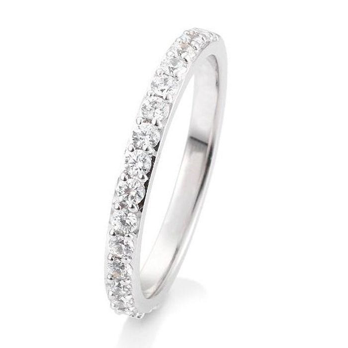 Alliance diamantring i hvidguld