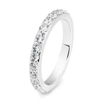 Alliance diamantring i hvidguld