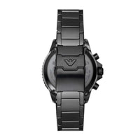 Armani ur i sort keramik med grå urskive