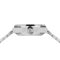 Automatik ur fra Bering i stål med blå skive