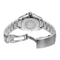 Certina DS Action Diver ur til mænd i rustfrit stål med blå skive, set bagfra