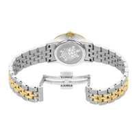 Certina DS Caimano dameur i two-tone stål med sølv skive, set bagfra