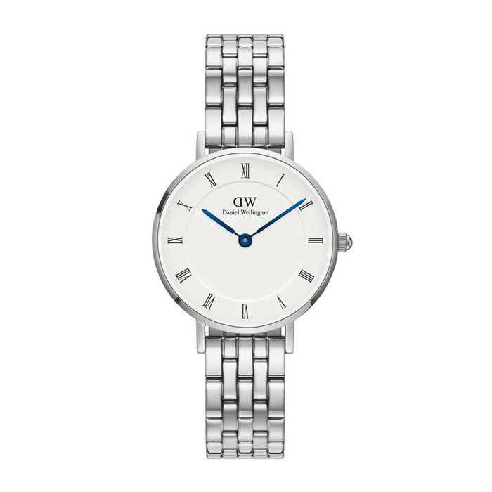 Daniel Wellington ur i stål med hvid skive