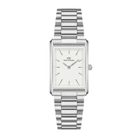 Firkantet ur i stål fra Daniel Wellington