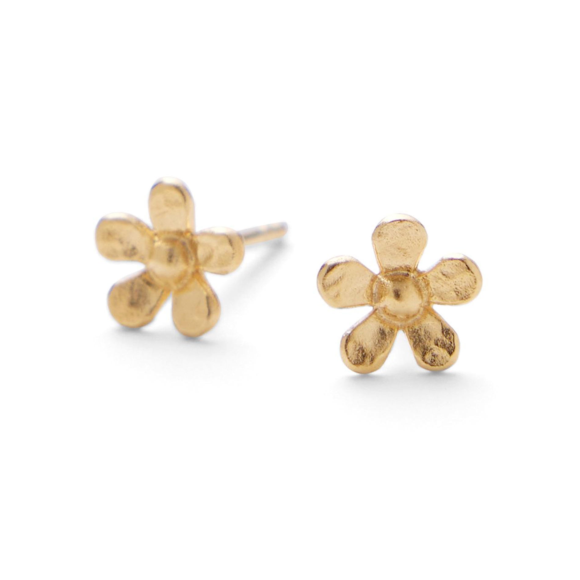 Pernille Corydon ørestikker i forgyldt