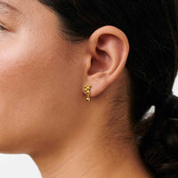 Pernille Corydon ørestikker i forgyldt