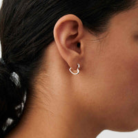 Pernille Corydon øreringe i sølv