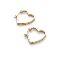 Pernille Corydon øreringe i forgyldt