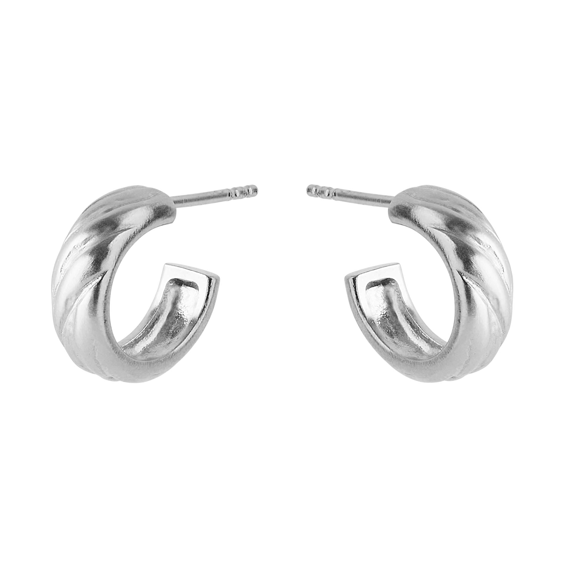 Sølv creoler fra Pernille Corydon