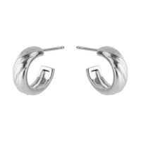 Sølv creoler fra Pernille Corydon