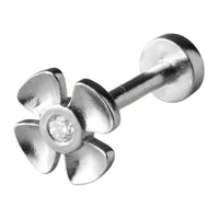 Anemone piercing i sølv med zirkonia fra Pernille Corydon