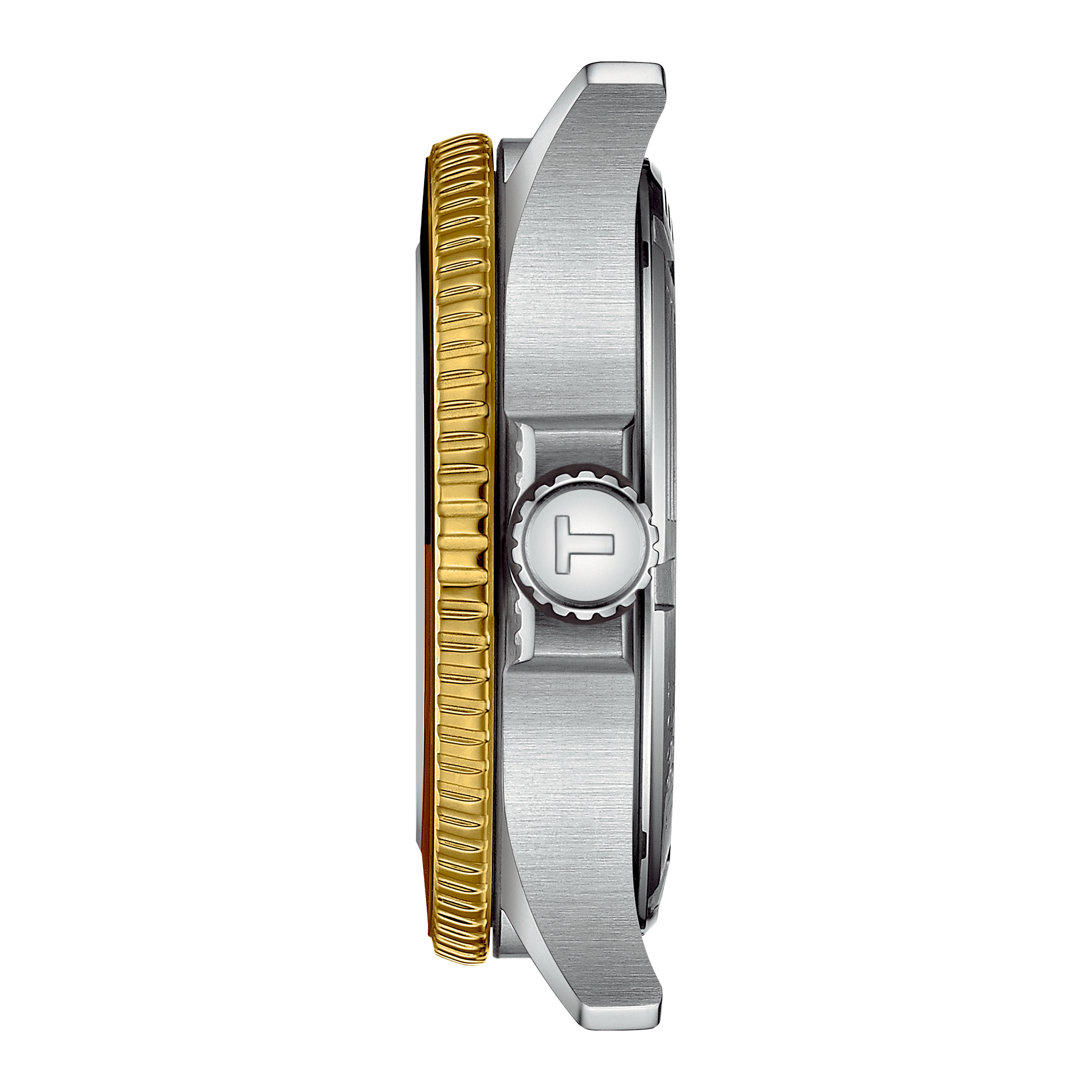 Tissot Seastar 1000 40 mm Two-Tone krans med sort skive