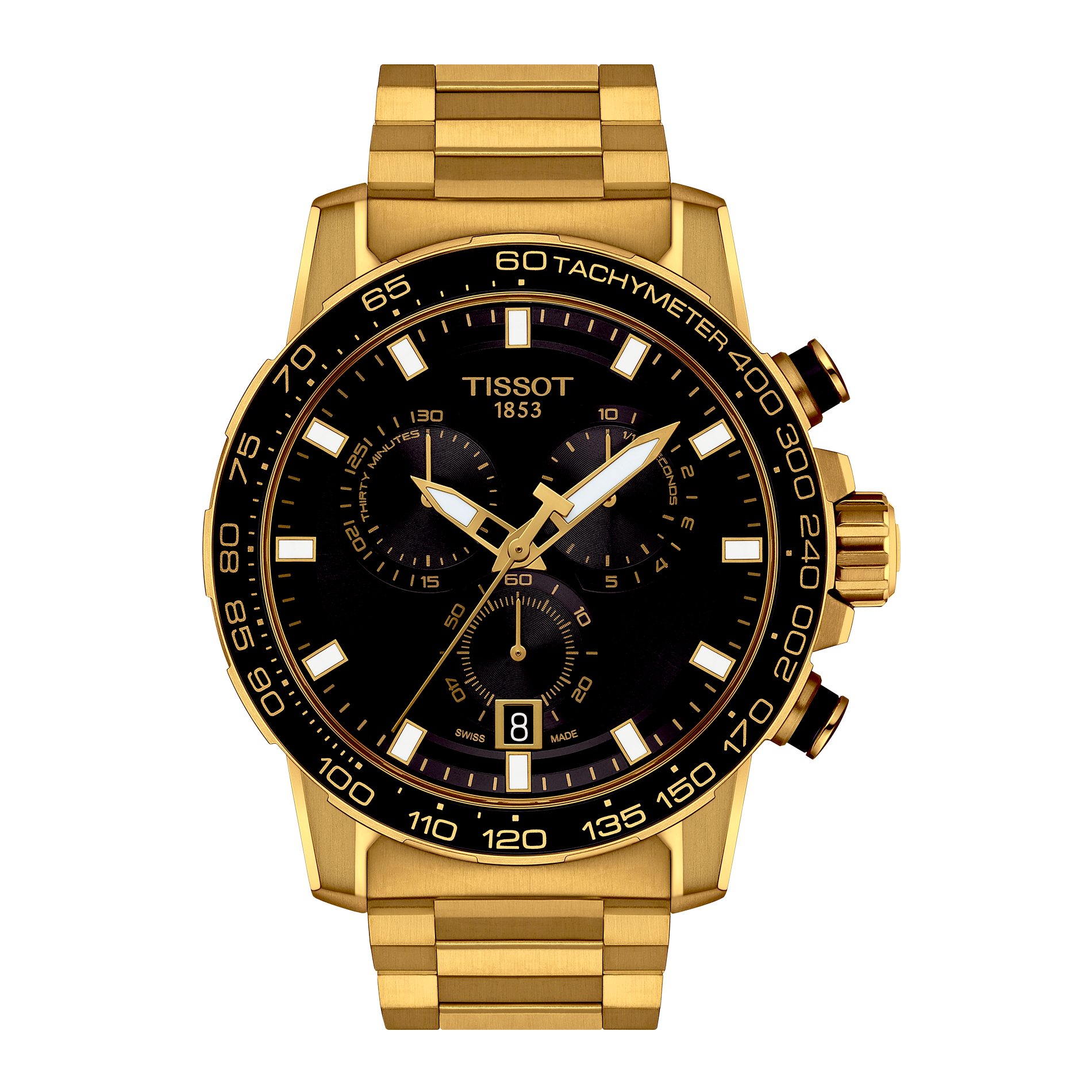 Tissot Supersport Chrono med sort skive