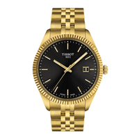 Tissot ur i guld og sort skive