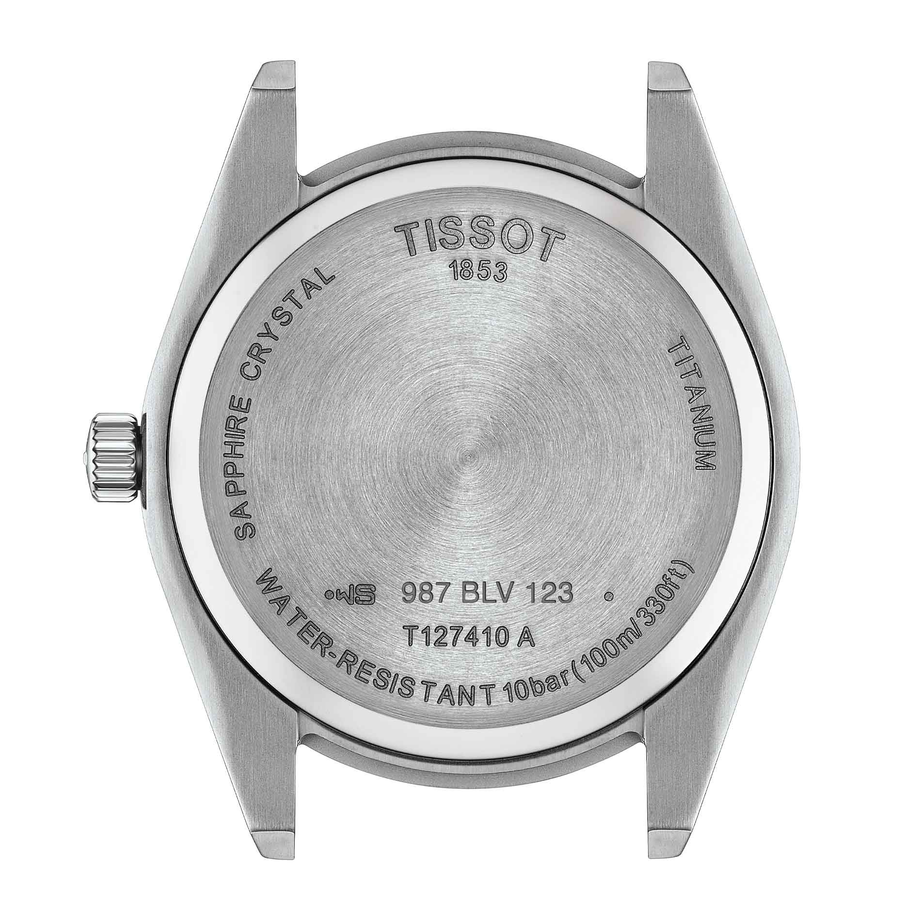 Tissot ur i titanium med grå skive