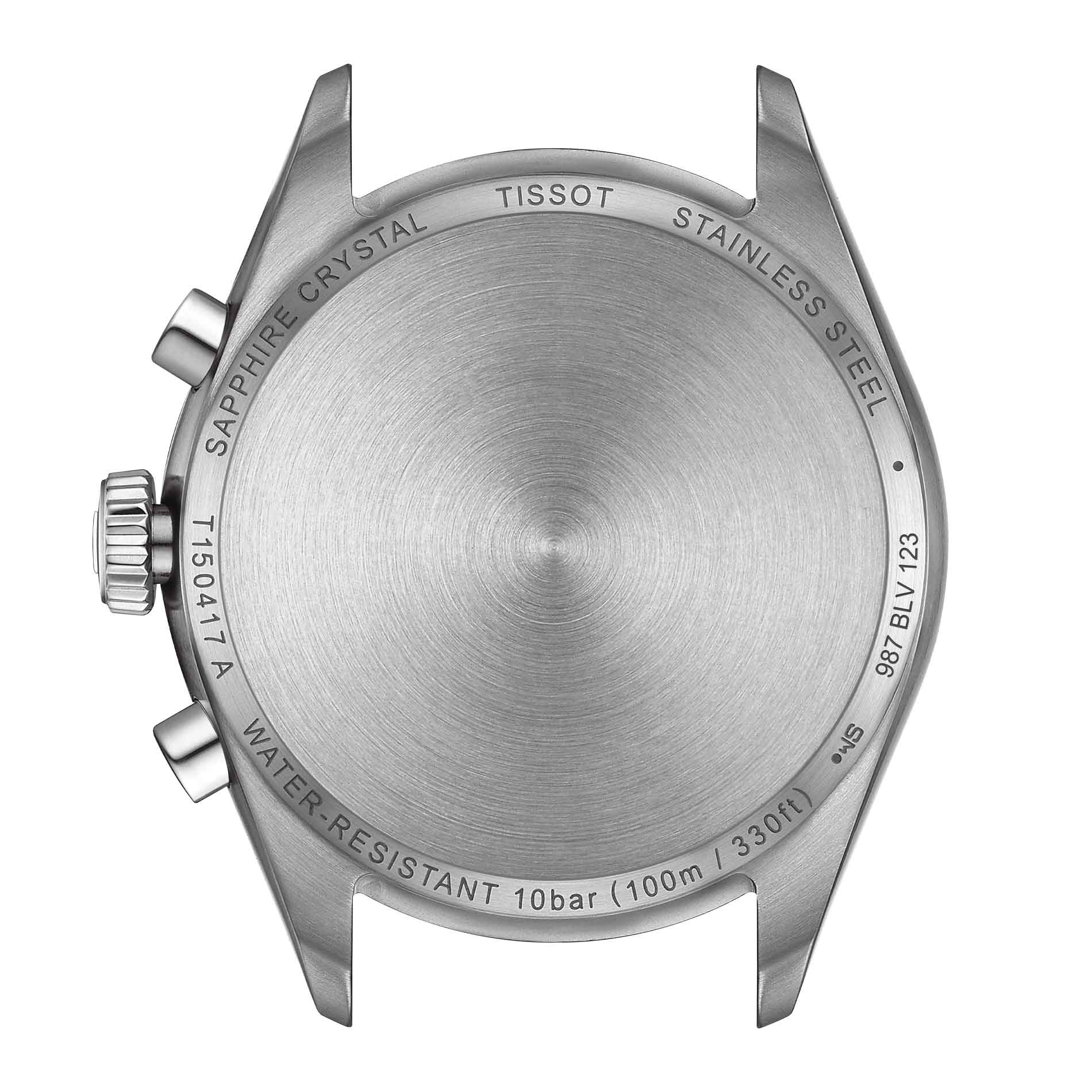 Tissot ur i stål med blå skive