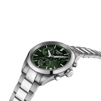 Tissot ur i stål med grøn skive