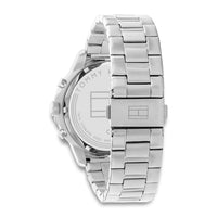 Tommy Hilfiger ur i stål med sort skive