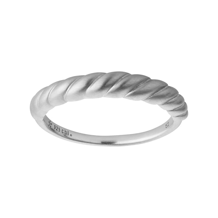 byBiehl Seashell Band ring i sølv