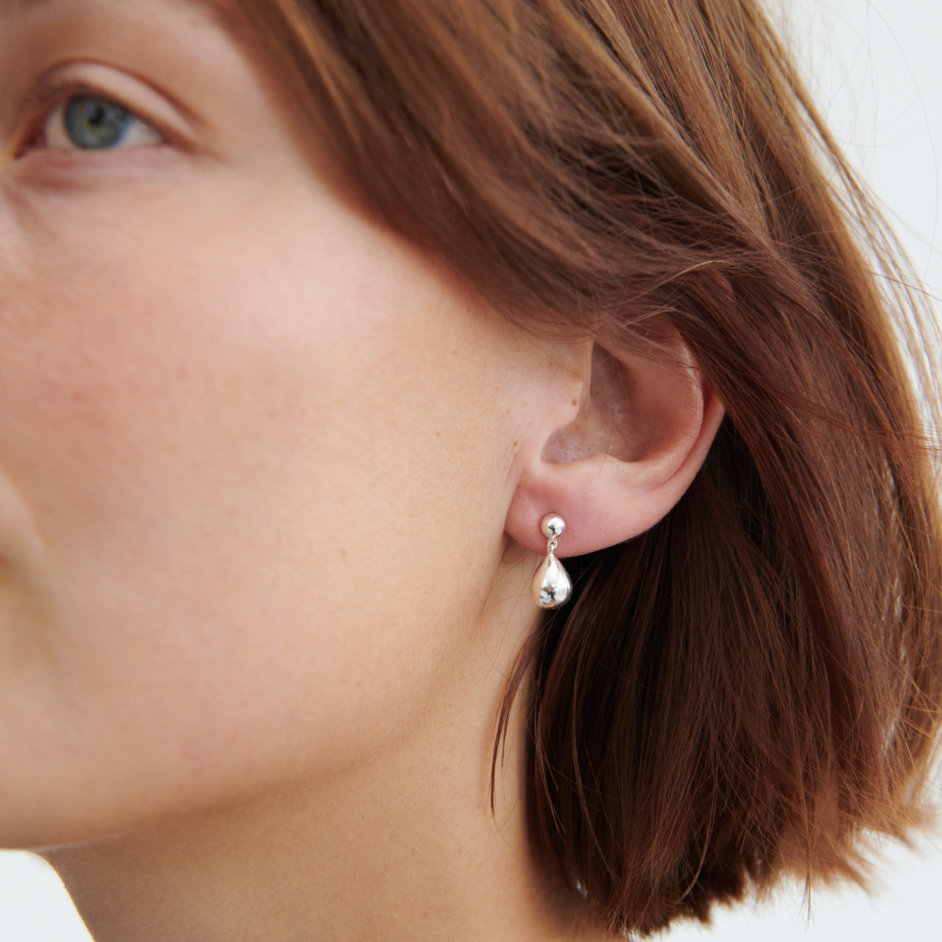 Pernille Corydon Driplet øreringe i sølv