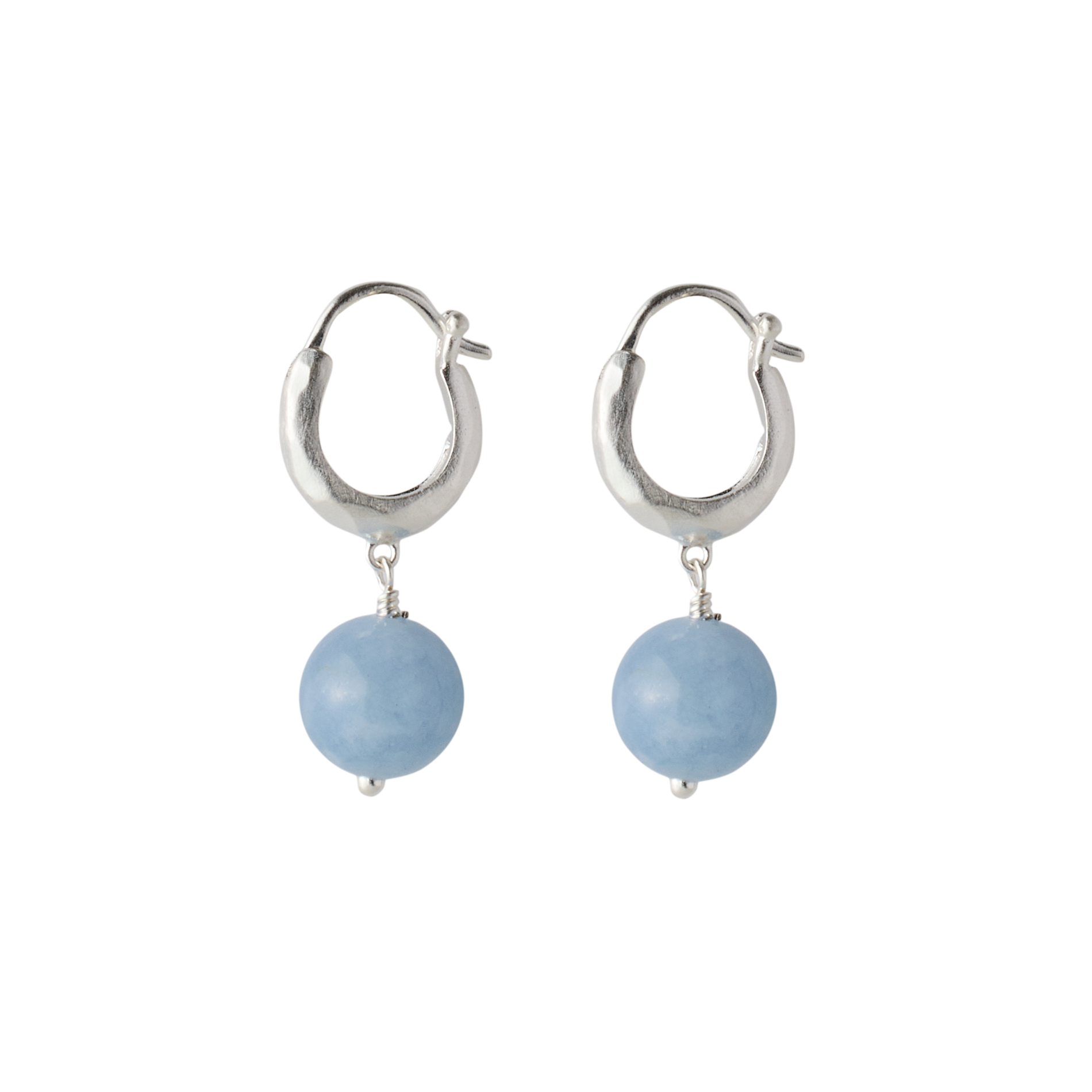 Pernille Corydon Blue Sky øreringe i sølv