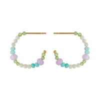 Pernille Corydon Sea Colour hoops i forgyldt