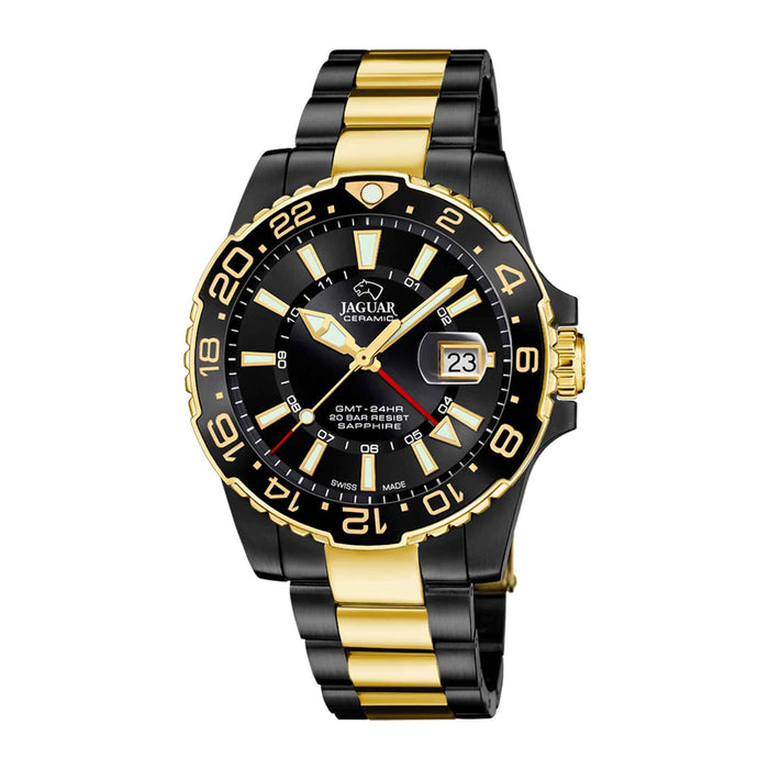 Sort og guld ur fra Jaguar