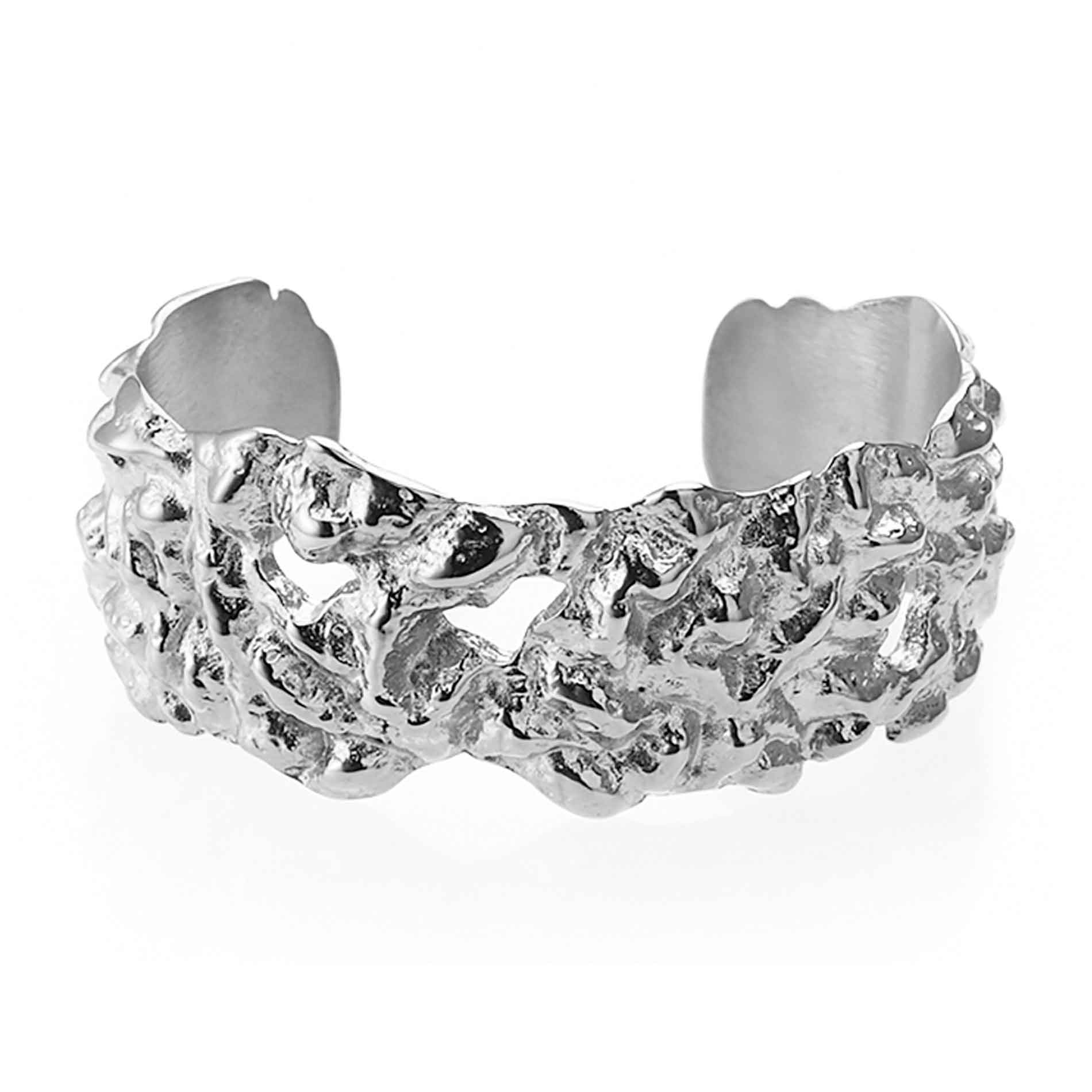Chunky armring i stål fra Sistie 2nd