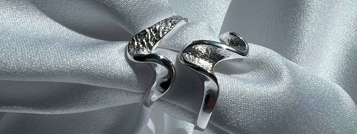 sølv ringe