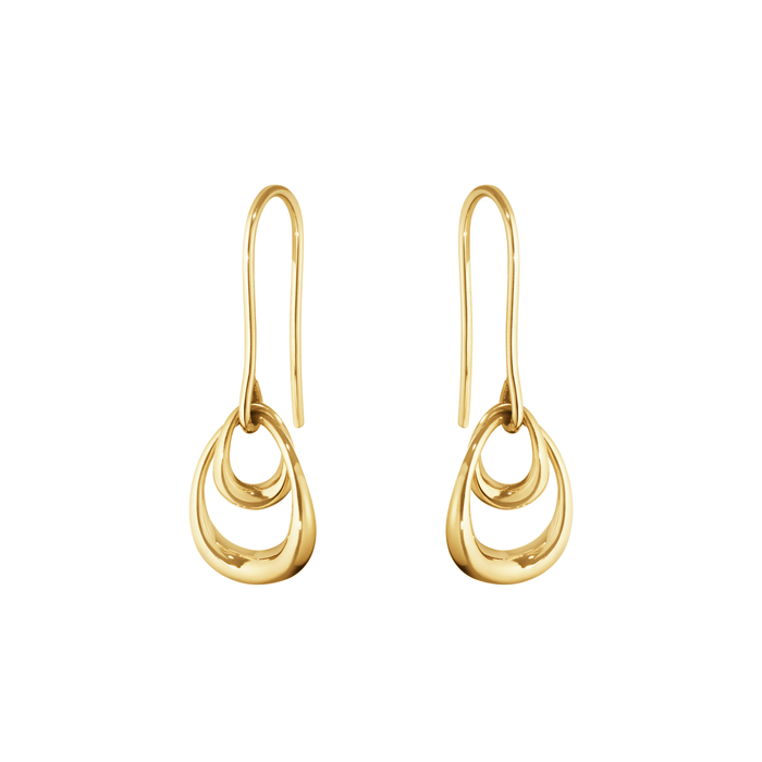 GEORG JENSEN OFFSPRING ØRERINGE I GULD