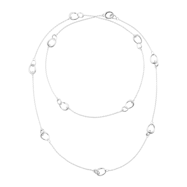 Georg Jensen Offspring Sautoir halskæde i sterlingsølv