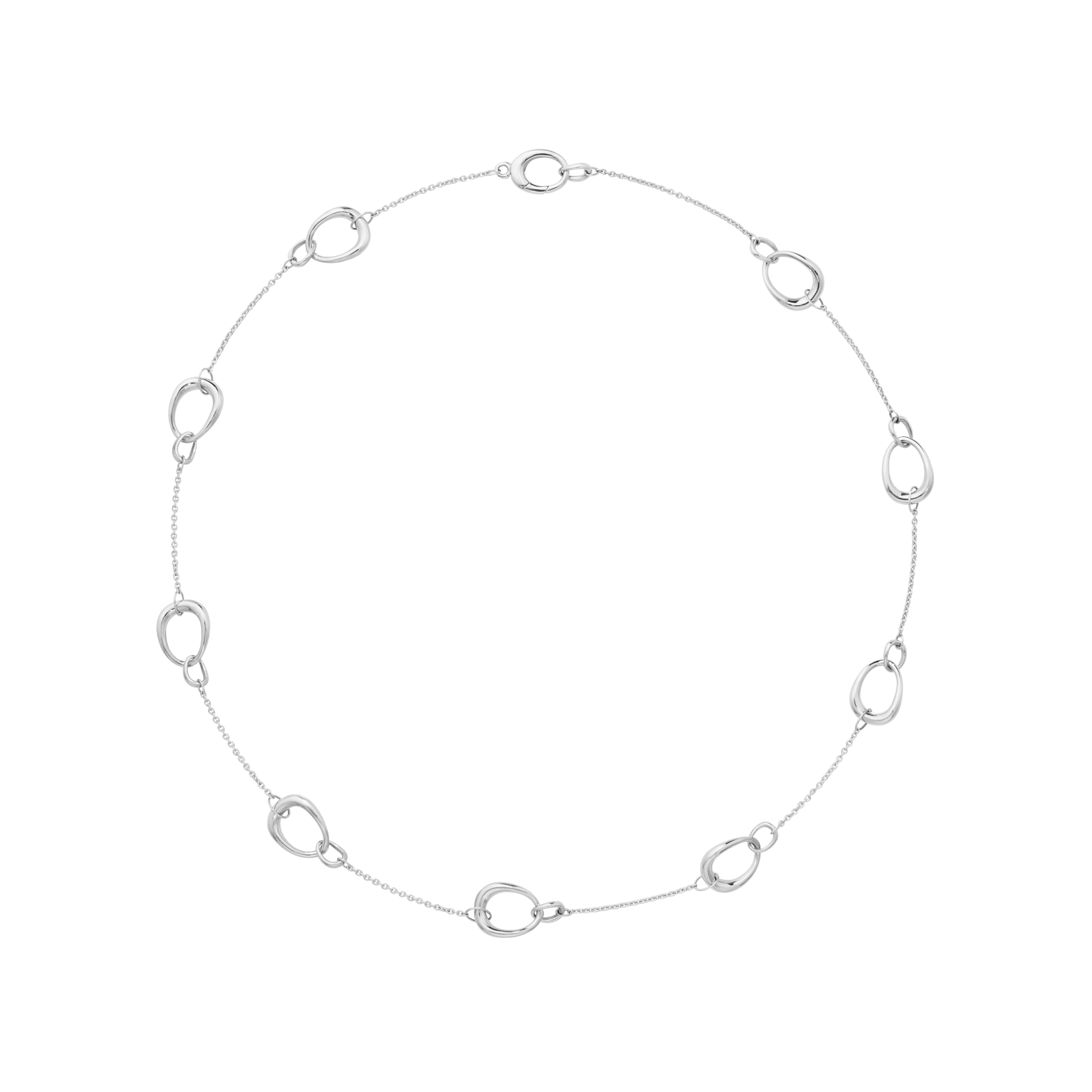 GEORG JENSEN OFFSPRING HALSKÆDE I SØLV