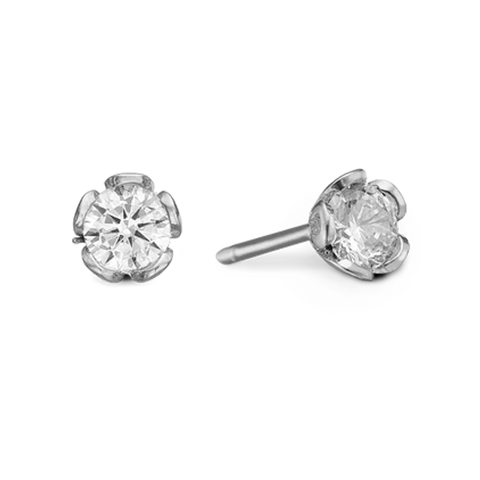 Aagaard cubic zirkonia ørestikker i 925 sterlingsølv