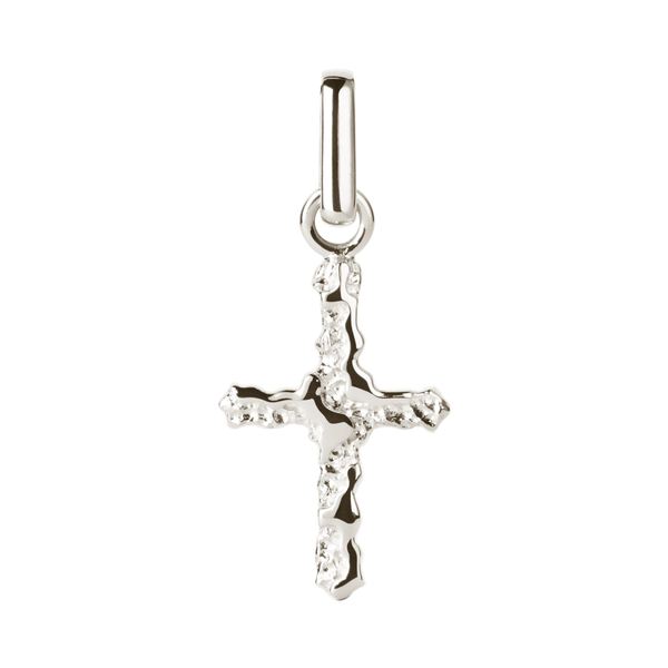 Camille Brinch Cross Contrast Charm i sølv