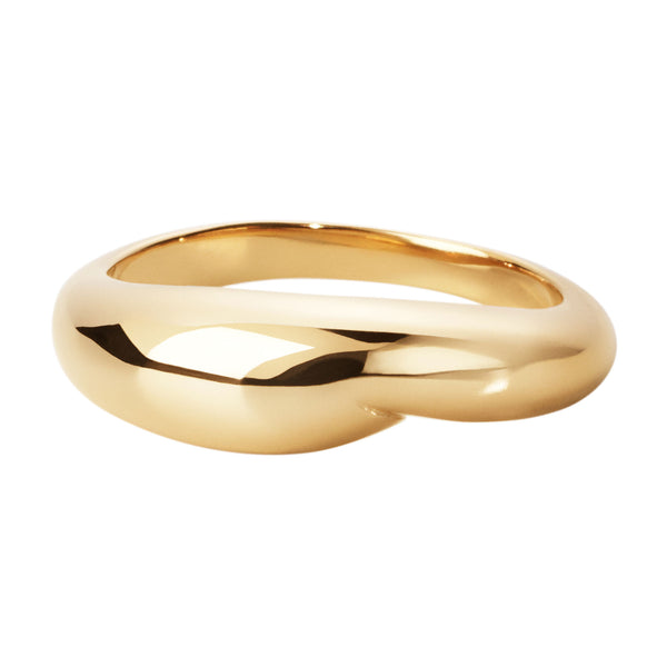Forgyldt ring fra Camille Brinch