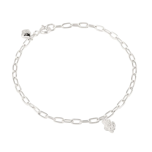 Sølv armbånd med charm fra Camille Brinch