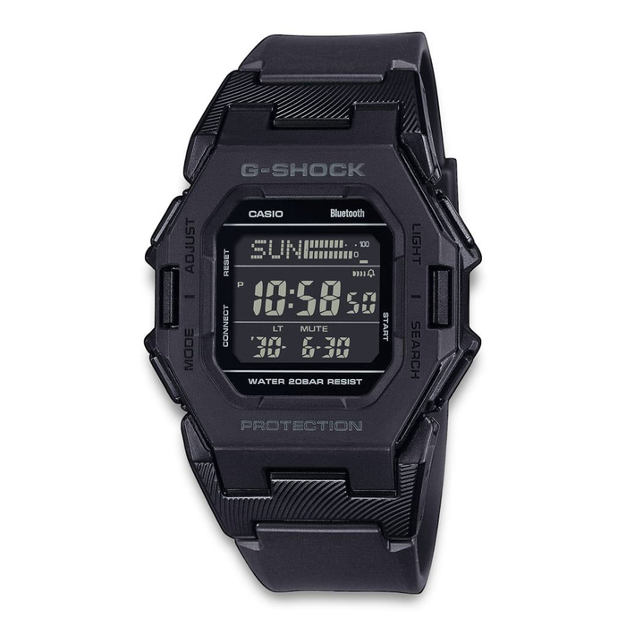 Casio G-Shock GD-B500-1ER digitalt herreur i sort med Bluetooth og skridttæller