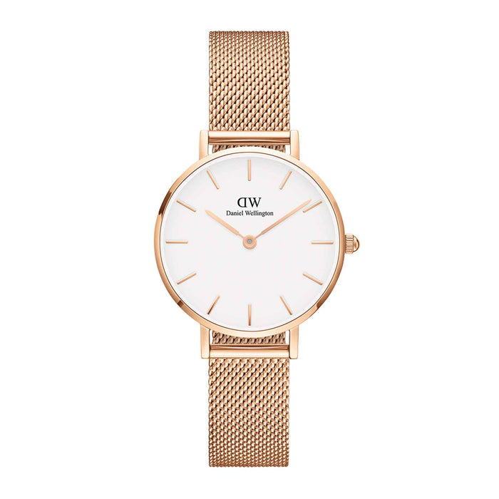 Daniel Wellington ur i guldtonet stål med hvid skive