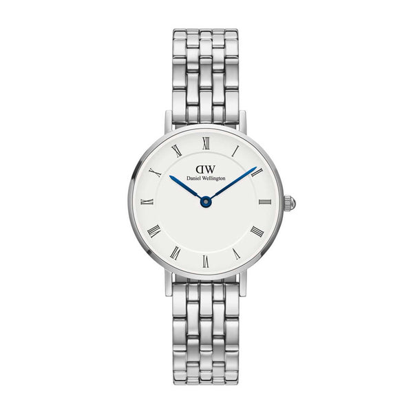 Daniel Wellington ur i stål med hvid skive