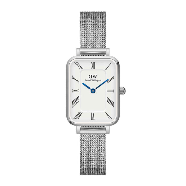 Firkantet ur i stål fra Daniel Wellington