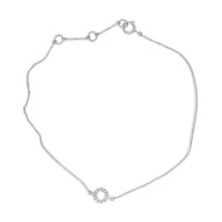 Armbånd med diamanter i hvidguld