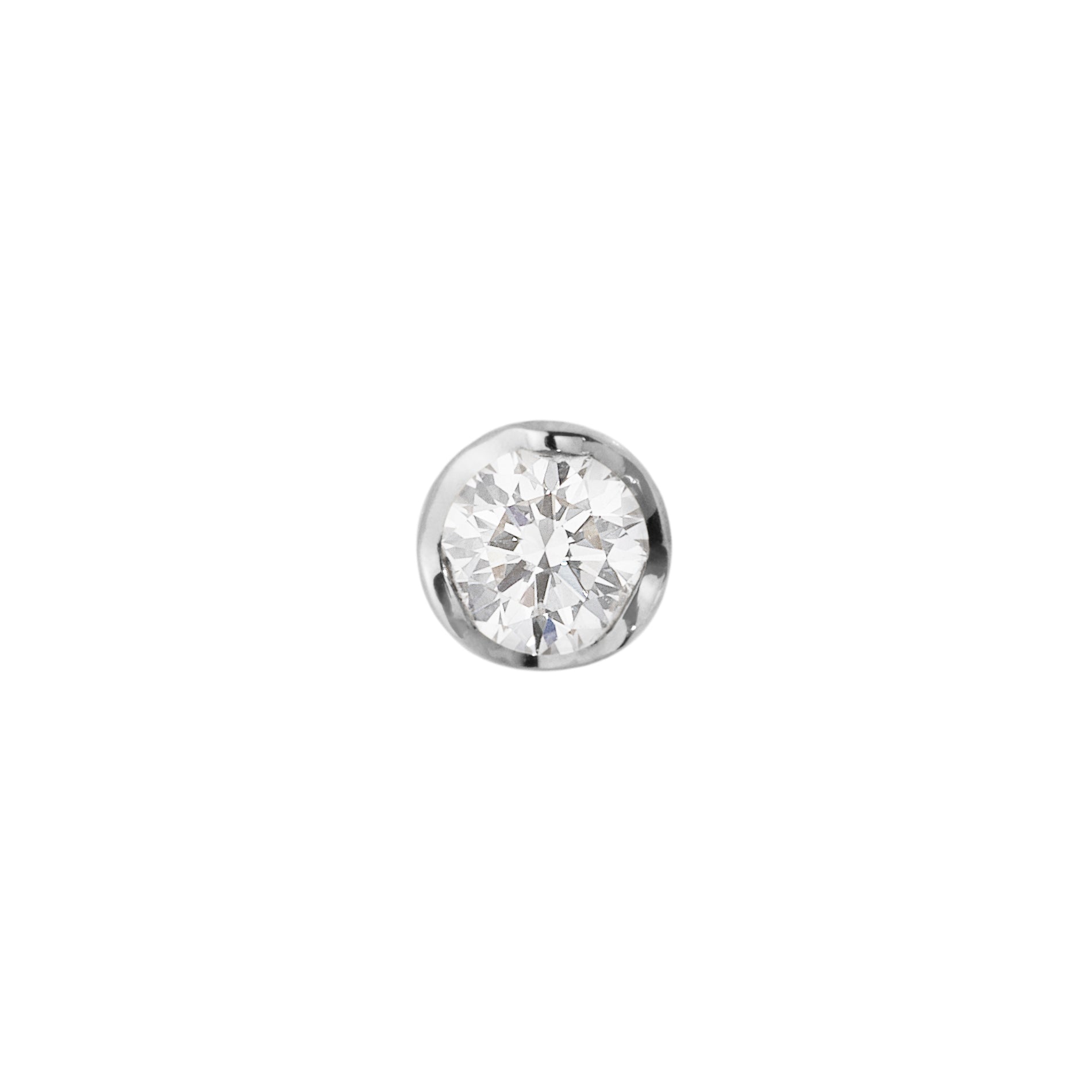 Georg Jensen Signature Diamonds ørestik med 0,05ct diamant