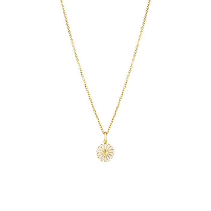 GEORG JENSEN DAISY HALSKÆDE I FORGYLDT