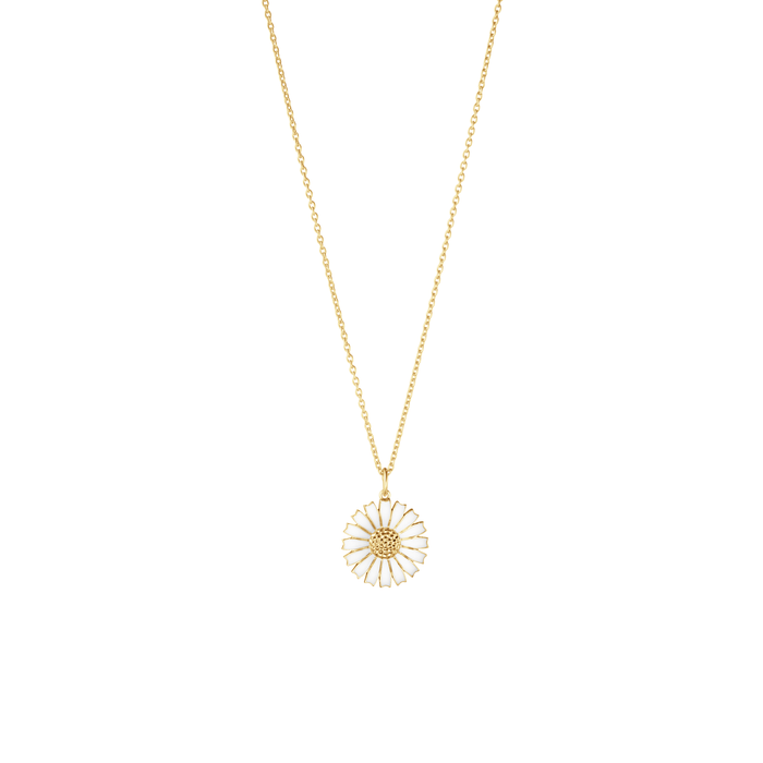GEORG JENSEN DAISY HALSKÆDE I FORGYLDT
