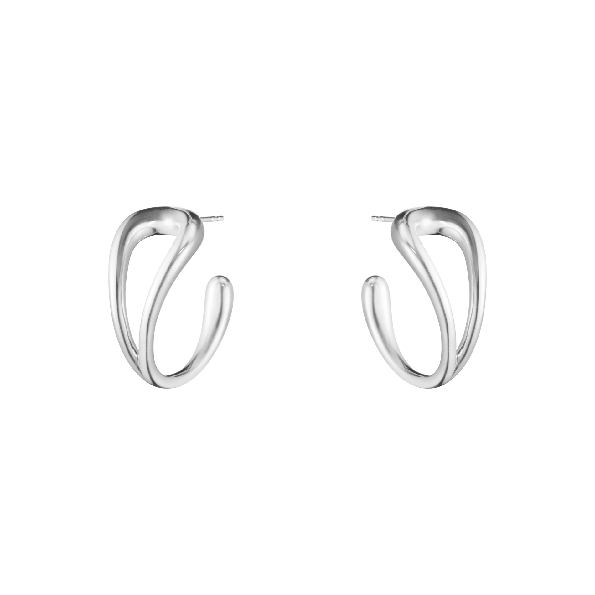 GEORG JENSEN MERCY ØRERINGE I SØLV