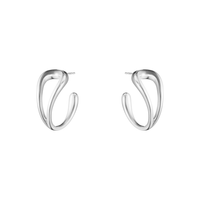GEORG JENSEN MERCY ØRERINGE I SØLV
