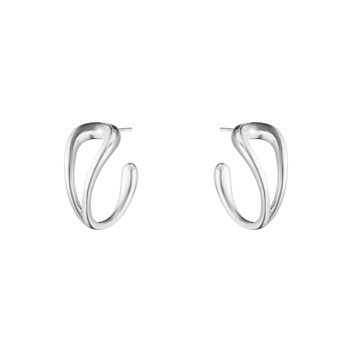 GEORG JENSEN MERCY ØRERINGE I SØLV