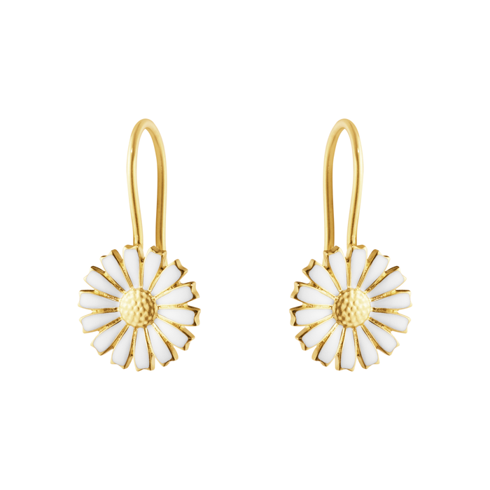 GEORG JENSEN DAISY ØRERINGE I FORGYLDT