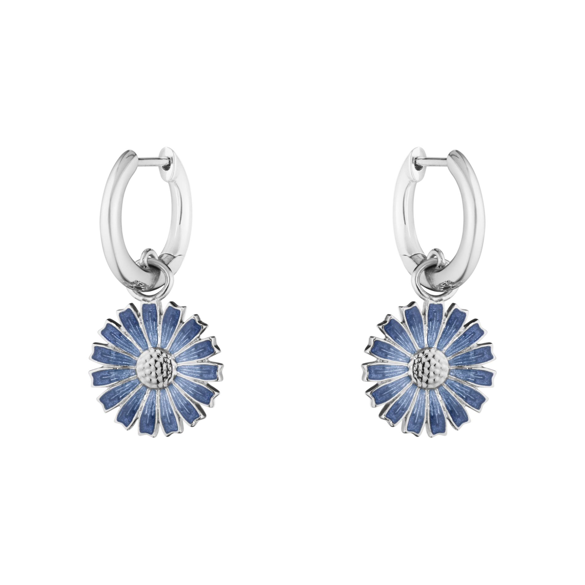 GEORG JENSEN DAISY ØRERINGE I SØLV