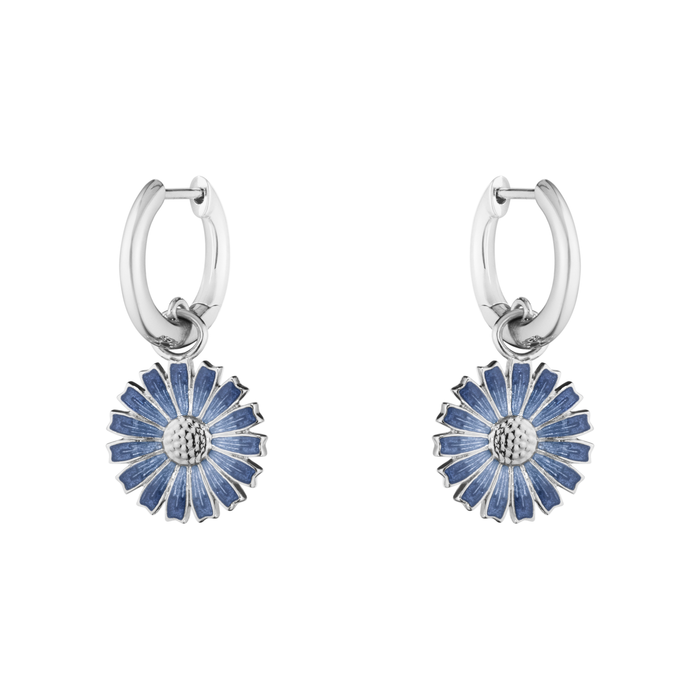 GEORG JENSEN DAISY ØRERINGE I SØLV